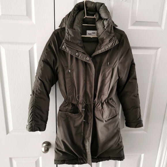 Lightweight winter jacket,light military green - Picture 1 of 4